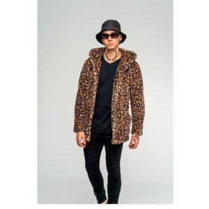 cleberrobertonascimento-Casaco Plush Animal Print