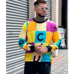 Camisa manga longa  com Punho.